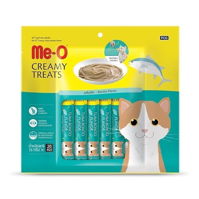 MeO Creamy Treats Bonito Cat Treats Stick